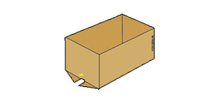 Tek Kapak Teleskopik Kutu